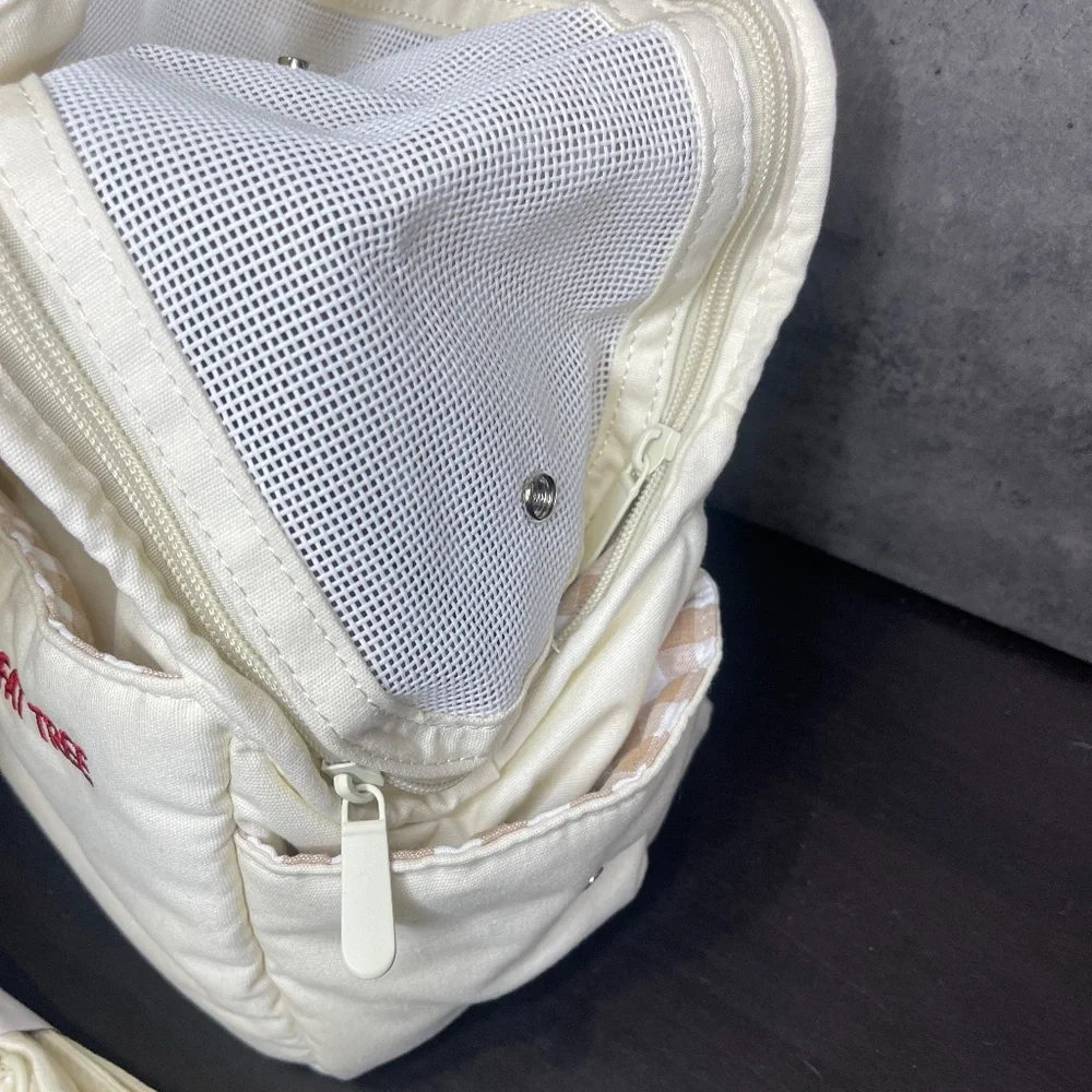 Small Dog Carrier Bag with Pockets Soft Sided Collapsible Puppy Travel Carrier